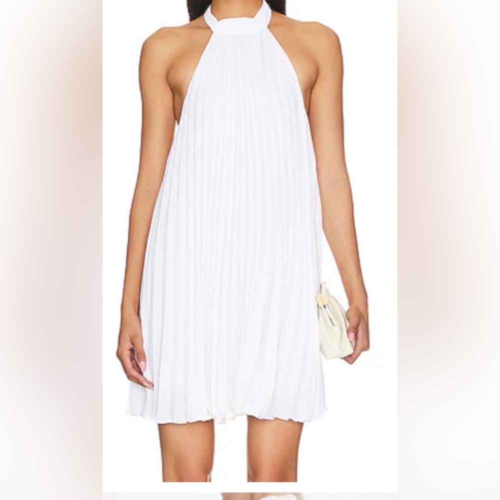 Alice +Olivia Pleaded Dress